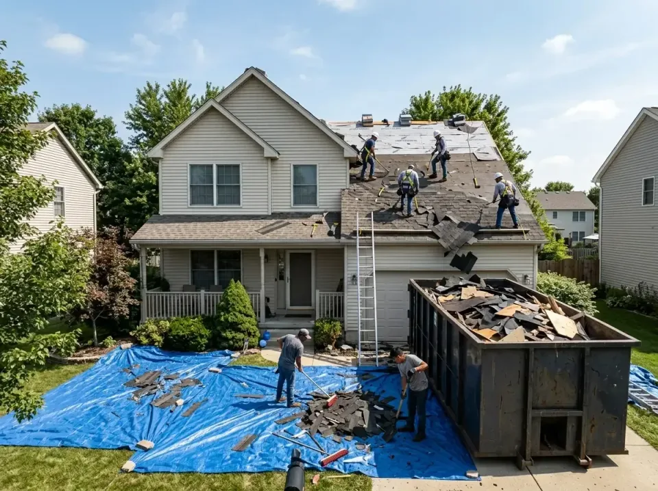 roof-replacement-debris-remova-004 — frequently asked questions, Cheapest Dumpster Rentals in Welsh, LA